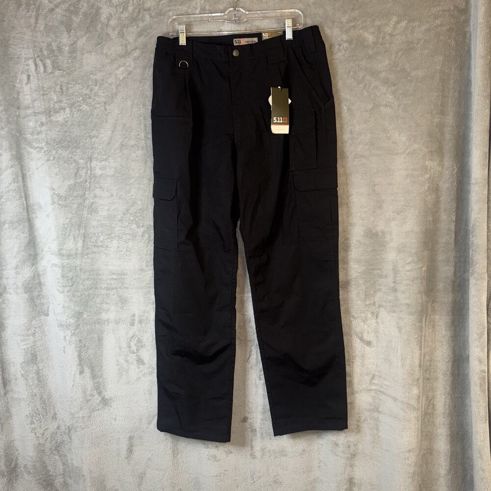 5.11 Tactical Men's Taclite Pro Pants, Style 74273 Ripstop Black 34x34 NWT
